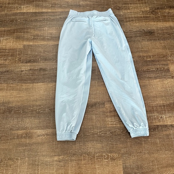 Athleta Brooklyn Light Blue Lined Jogging Pants Size 2 - Picture 2 of 6